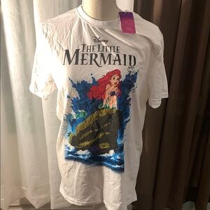 Disney The Little Mermaid White T-Shirt